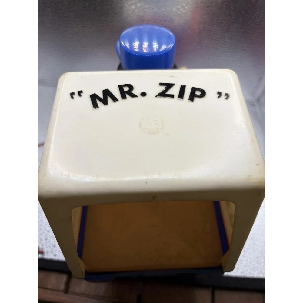 Vintage Mr Zip  USPS/ Post Office /Pull toy RARE